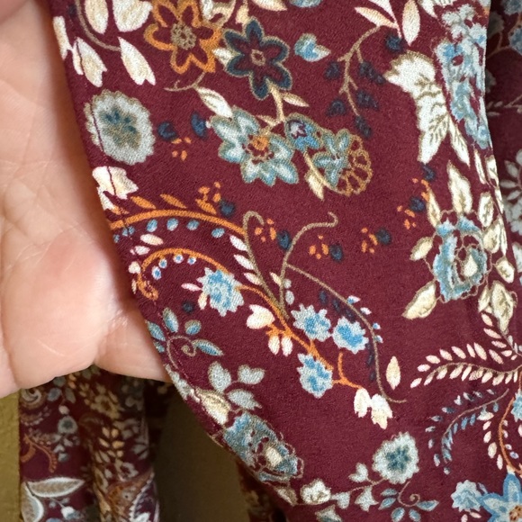 Forever 21 medium flowered wrap dress - Picture 4 of 5